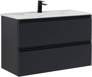 Тумба под раковину Allen Brau Eclipse 100 1.E1003.AM антрацит матовый