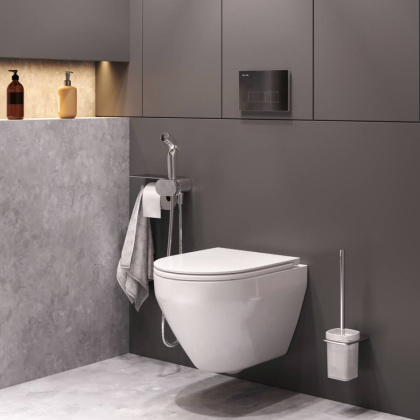 Набор подвесной унитаз с гигиеническим душем CK70H1003W Набор подвесной унитаз с гигиеническим душем CK70H1003W