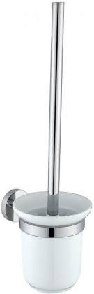 Ершик для унитаза Allen Brau Priority 6.31008-00 белый/хром Ершик для унитаза Allen Brau Priority 6.31008-00 белый/хром