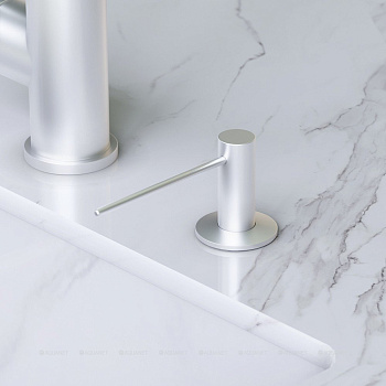 Универсальный диспенсер Gem, 28,1х6х9,5 см, цвет серебро, A9037211