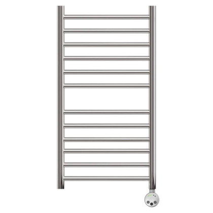 Полотенцесушитель электрический Point Аврора PN10158SE П12 500x800 левый/правый, хром Полотенцесушитель электрический Point Аврора PN10158SE П12 500x800 левый/правый, хром