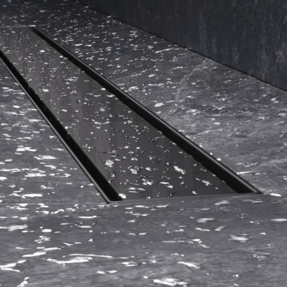 W01SC-U11-080-04BM MasterFlow Трап для душа линейный универс затвор Tile 80см цвет черн мат W01SC-U11-080-04BM MasterFlow Трап для душа линейный универс затвор Tile 80см цвет черн мат