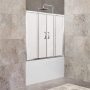 Шторка на ванну BelBagno UNIQUE-VF-2-150/180-140-M-Cr Шторка на ванну BelBagno UNIQUE-VF-2-150/180-140-M-Cr