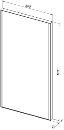 Зеркало Allen Brau Infinity 60 1.21020.WT белый Зеркало Allen Brau Infinity 60 1.21020.WT белый