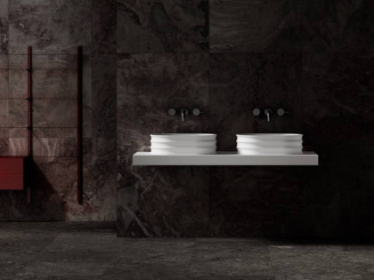 Раковина накладная ABBER Stein AS2650 белая матовая Раковина накладная ABBER Stein AS2650 белая матовая