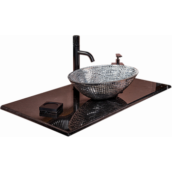 Столешница мрамор 181 см Nero Marquina