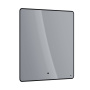 Зеркало Lemark MIOBLACK 80х80см с интерьерной подсветкой, с подогревом Зеркало Lemark MIOBLACK 80х80см с интерьерной подсветкой, с подогревом