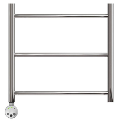 Полотенцесушитель электрический Point Афина PN04155E П3 500x500 левый/правый, хром Полотенцесушитель электрический Point Афина PN04155E П3 500x500 левый/правый, хром