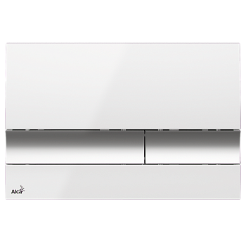 Кнопка управления для скрытых систем инсталляции, белый/xром-глянец