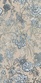 Декор VT\B476\11037R Жардим Синий/Голубой/Бежевый (60см*30см*9мм) (4шт/0,72м2) Флора 2, шт