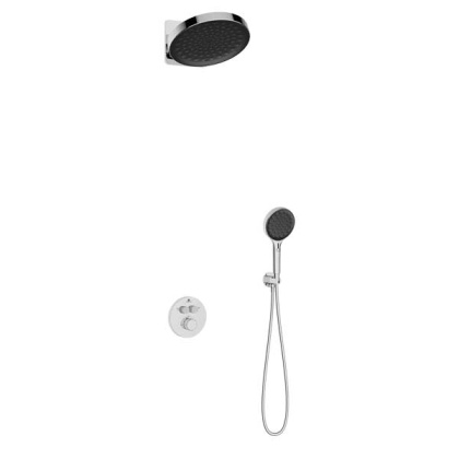 Душевой комплект Inspire VSFW-3I22MT3CH встраиваемый, термостатический, двухрежимный, хром Душевой комплект Inspire VSFW-3I22MT3CH встраиваемый, термостатический, двухрежимный, хром