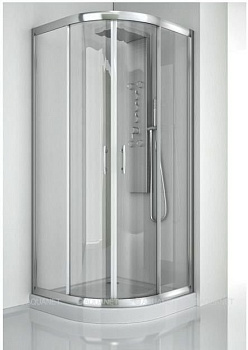 Душевой уголок Aquanet Alfa NAA2142 100x100, R550, прозрачное стекло