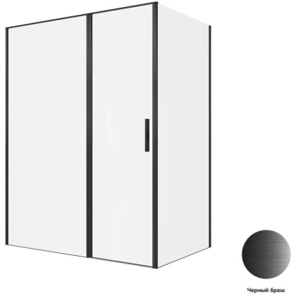 Душевой уголок Allen Brau Priority 160x100 3.31039.BBA + 3.31048.BBA черный браш Душевой уголок Allen Brau Priority 160x100 3.31039.BBA + 3.31048.BBA черный браш