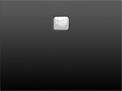 Акриловый душевой поддон Riho Basel 404 120x80 черный глянец, накладка хром DC141600000000S Акриловый душевой поддон Riho Basel 404 120x80 черный глянец, накладка хром DC141600000000S