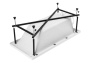 Каркас сварной для акриловой ванны Aquanet Bright 170x75