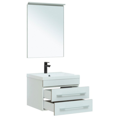 Мебель для ванной Aquanet Верона 58 белый матовый