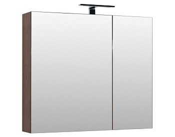 Зеркало-шкаф Aquanet Нью-Йорк 100 орех
