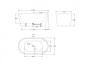 Акриловая ванна без перелива BELBAGNO BB71-1800-W0, 1800x800x600 Акриловая ванна без перелива BELBAGNO BB71-1800-W0, 1800x800x600
