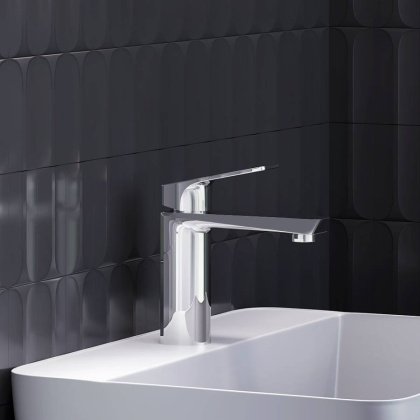 400210000 Merkur Смеситель для умывальника, Хром