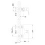 Смеситель Lemark Linara LM0403C для душа