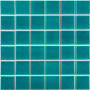 Керамическая мозаика, Crackle Green Glossy 48х48, 5х5 см