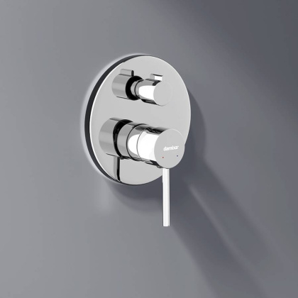 936510000 Scandinavian Pure встраиваемая душевая система с ванно-душевым смесителем и изливом, хром