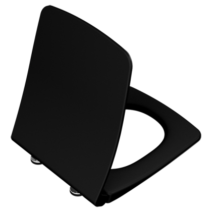 Metropole Матовое Черное тонкое сиденье микролифт Metropole Матовое Черное тонкое сиденье микролифт