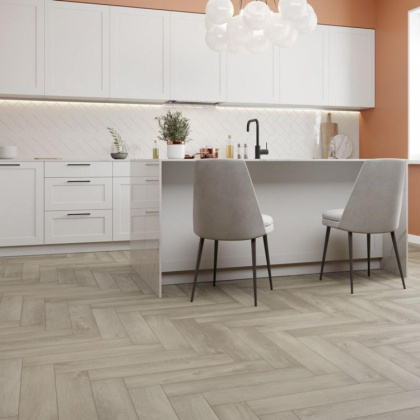 SPC ламинат Alpine Floor Light Parquet ЕСО 13-1 Дуб Фантазия (4мм/43/1,95м2) (600мм*125мм), м2