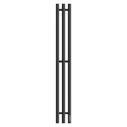 Полотенцесушитель электрический Point Деметра PN12822B П3 120x1200 диммер справа, черный Полотенцесушитель электрический Point Деметра PN12822B П3 120x1200 диммер справа, черный