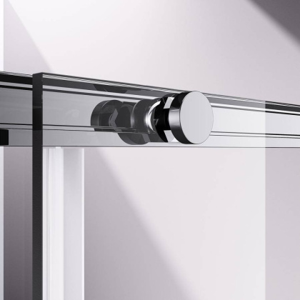 Душевая дверь Slim-N VDS-4SN100CL, 1000, хром, стекло прозрачное