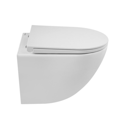 Сиденье дюропласт, soft close, металлическое крепление, BB3105SC