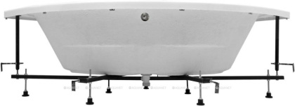 Акриловая ванна Aquanet Vista 150x150 (с каркасом)
