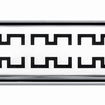 Декоративная решетка TECEdrainline "royal", нержавеющая сталь, глянец  для душевого канала, прямая 1500