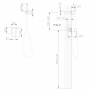 Смеситель ABBER Daheim AF8225 с гигиеническим душем, хром Смеситель ABBER Daheim AF8225 с гигиеническим душем, хром