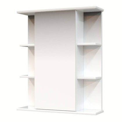 Шкаф-зеркало Onika Глория 55 белый, универсальный Шкаф-зеркало Onika Глория 55 белый, универсальный