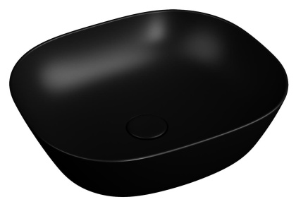 Plural Квадратная раковина-чаша низкая, 45 cm, Матовый Черный Plural Квадратная раковина-чаша низкая, 45 cm, Матовый Черный