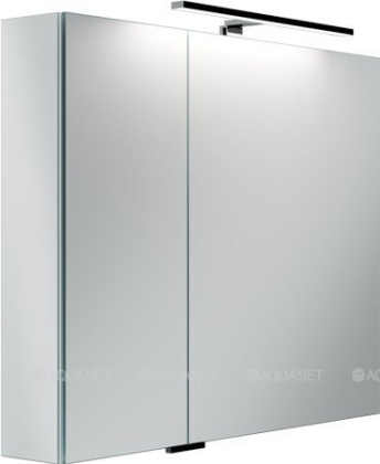 Зеркальный шкаф для ванной комнаты  SANCOS Hilton 900x148х740 мм, с LED подсветкой, арт .Z900