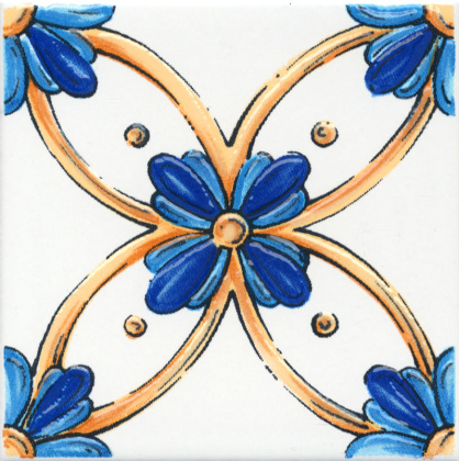 Декор STG\А455\5232 Капри Майолика 20*20 (1уп/30шт), шт Декор STG\А455\5232 Капри Майолика 20*20 (1уп/30шт), шт