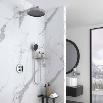 Душевой комплект Inspire VSFW-3I22MT2RCH встраиваемый, термостатический, двухрежимный, хром Душевой комплект Inspire VSFW-3I22MT2RCH встраиваемый, термостатический, двухрежимный, хром