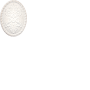 Декор OBA004  Белгравия Овал 12*16*10 (1уп/36шт), шт