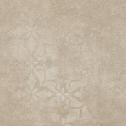 Хадду бежевый матовый декорированный 40,2x40,2x0,8