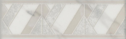 Бордюр MLD\A98\7198 Алькала белый 6.3*20*8 (уп\28шт), шт