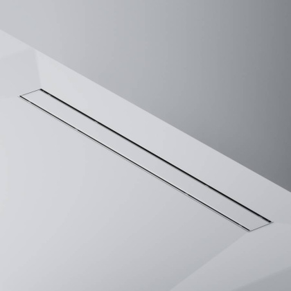 W02SC-U11-090-04SB PrimeFlow Трап для душа линейный универс затвор Tile 90см цвет сталь мат W02SC-U11-090-04SB PrimeFlow Трап для душа линейный универс затвор Tile 90см цвет сталь мат