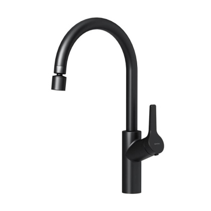 DX310722300 Eclipse, Смеситель Для кухни с двухрежимным регулируемым аэратором, Черный DX310722300 Eclipse, Смеситель Для кухни с двухрежимным регулируемым аэратором, Черный