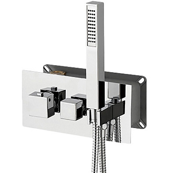 Гигиенический душ со смесителем RGW Shower Panels SP-44-03 21140544-31 с термостатом Хром Гигиенический душ со смесителем RGW Shower Panels SP-44-03 21140544-31 с термостатом Хром