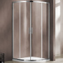 Душевой уголок Garda VSQ-1G800CL, 800*800, хром, стекло прозрачное