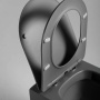 Унитаз подвесной Piatti VT1-11SMA, цвет антрацит матовый, ультратонкое soft-close сиденье Унитаз подвесной Piatti VT1-11SMA, цвет антрацит матовый, ультратонкое soft-close сиденье