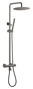 Стойка для душа c термостатом UNO Gun Metal Стойка для душа c термостатом UNO Gun Metal