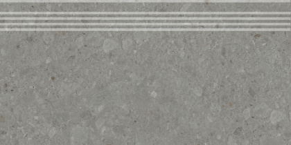 Ступень Чеппо ди Гре серый тёмный матовый обрезной 30x60x0,9