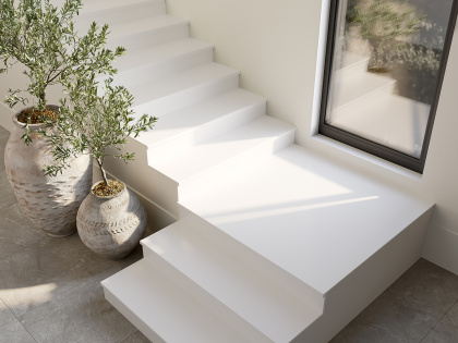 Керамогранит MONO WHITE 800х2600х15мм MATT